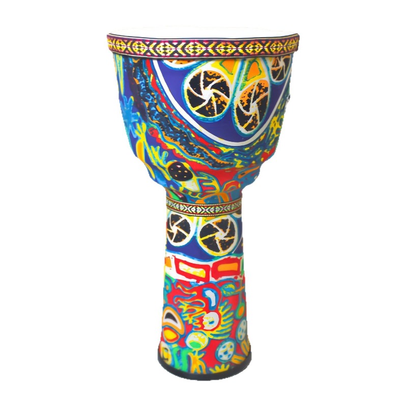 Musical Instrument African - 10 بوصة Djembe طبل كبير الكبار