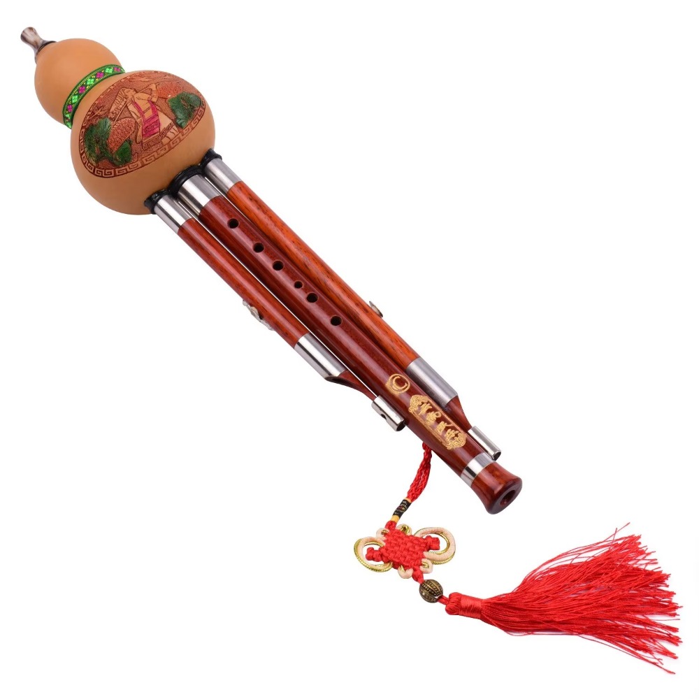 Musical Instrument In Chinese - آلة موسيقية صينية تقليدية: فلوت هولوسي