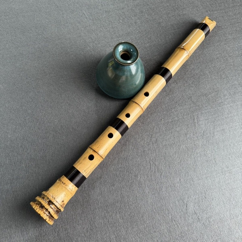 Musical Instrument In Chinese - 5 حفرة Shkuachi التقاليد الصينية Shkuachi