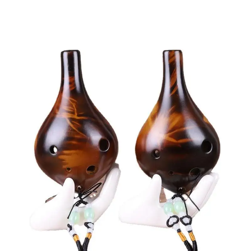 Musical Instrument In Chinese - 6 حفرة صغيرة الحجم الأكرينا القش