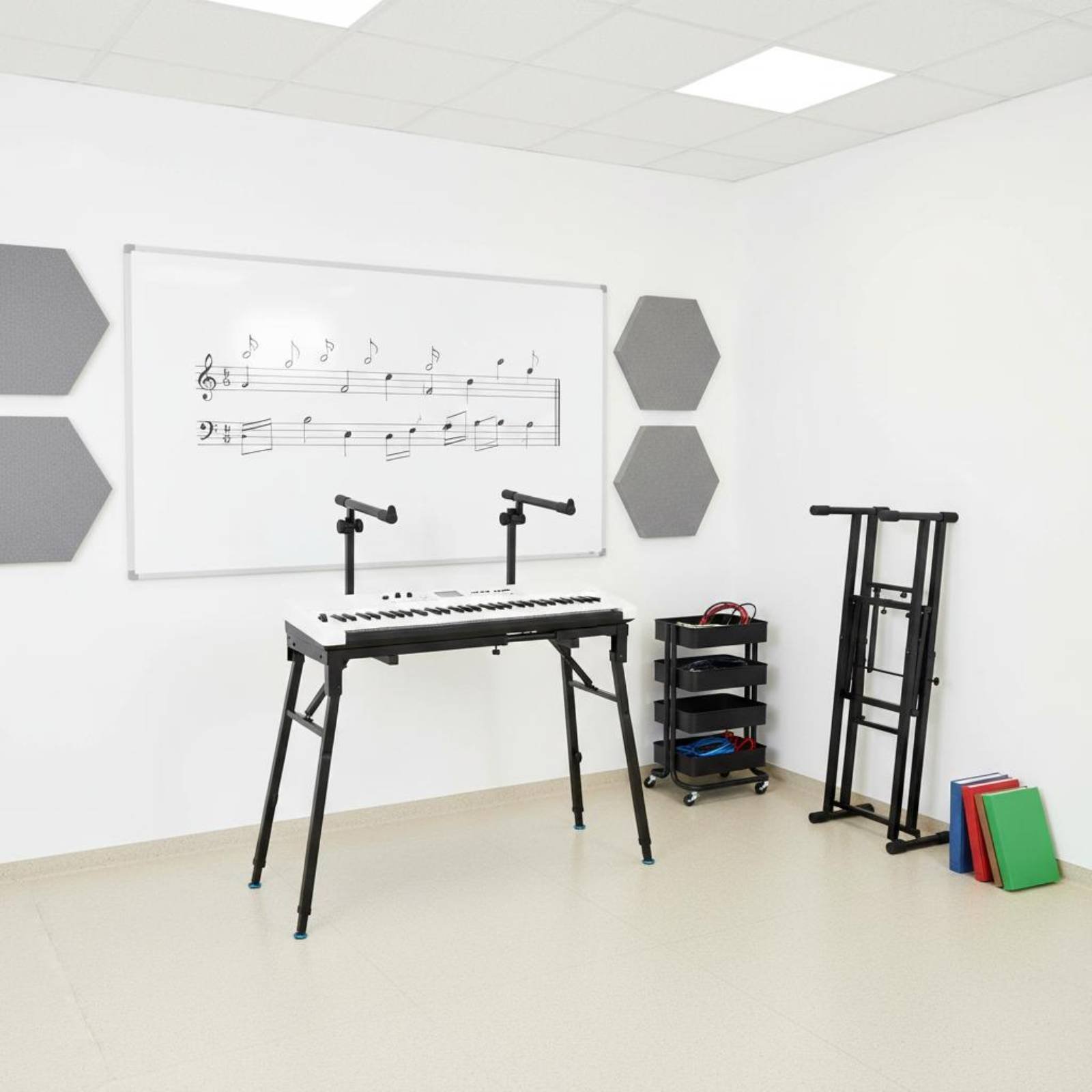 حامل لوحة مفاتيح قابل للطي، حا - مراجعة Musical Instrument Of Keyboard وسعره