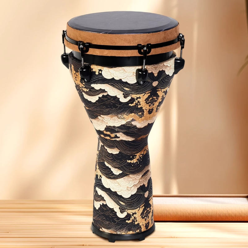 المهنية Djembe طبل 12 بوصة الك - مراجعة Musical Instrument African وسعره