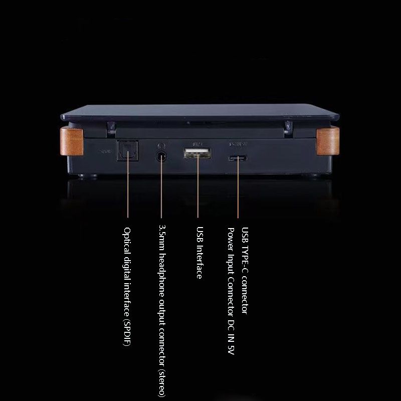 مشغل أقراص مضغوطة خشبي HIFI بل - مراجعة Musical Instrument Digital Interface وسعره