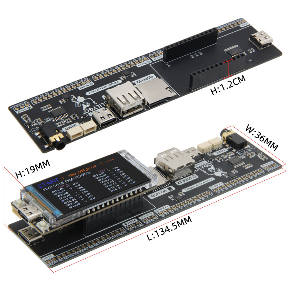 لوحة تطوير T-Display-S3 MIDI S - مراجعة Musical Instrument Digital Interface وسعره