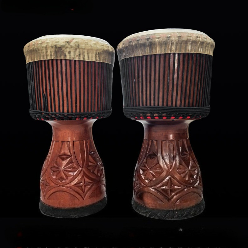 المهنية الأفريقية Djembe طبل أ - مراجعة Musical Instrument African وسعره