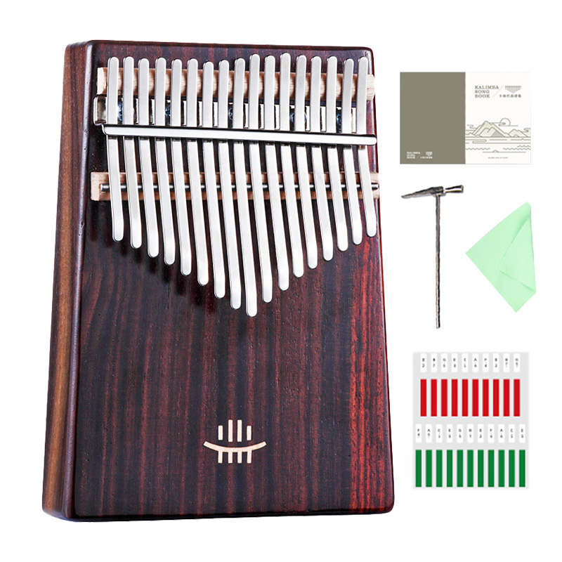 Hluru-بيانو إبهام خشبي صلب بال - مراجعة Musical Instrument For Beginners وسعره