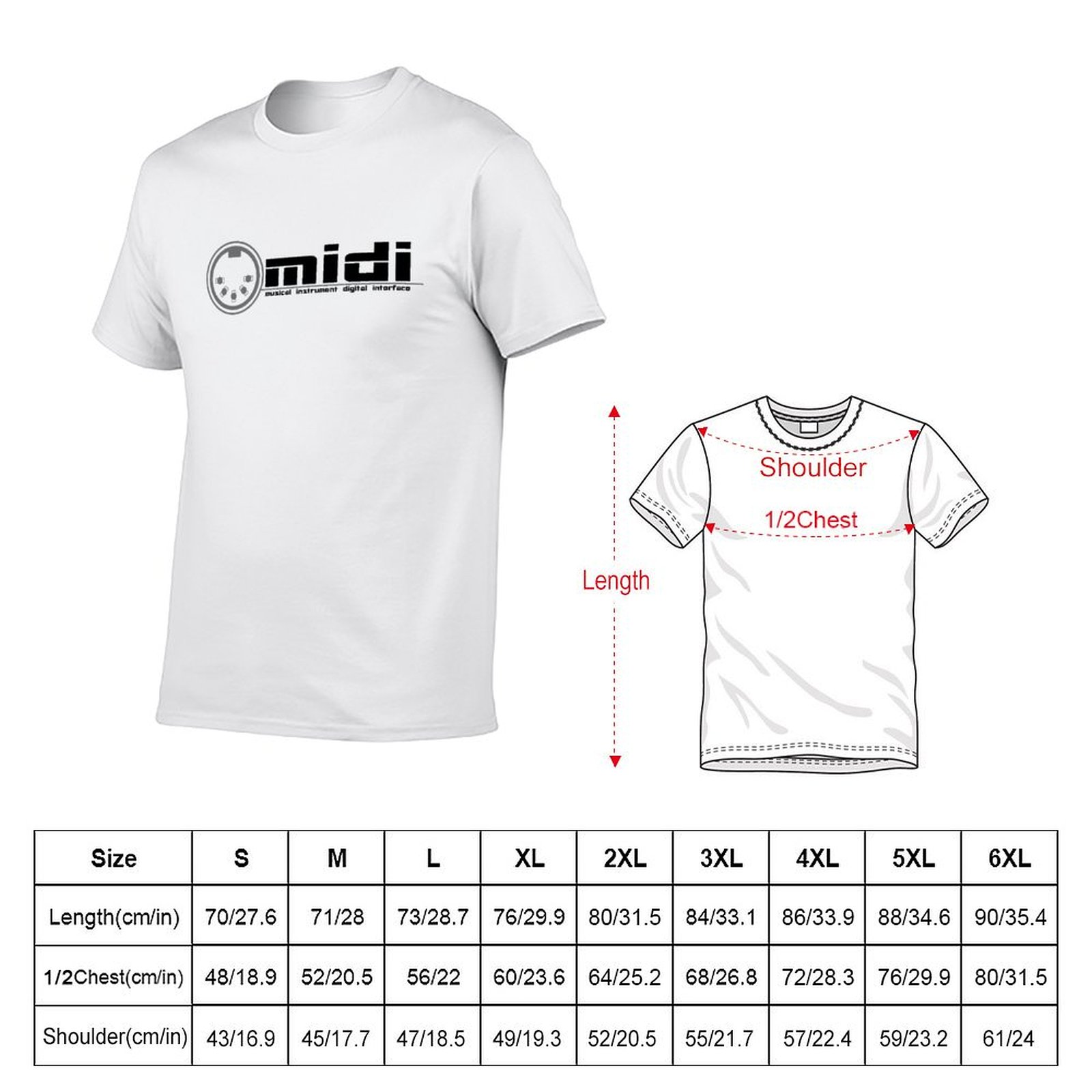 تي شيرت MIDI - Musical Instrum - مراجعة Musical Instrument Digital Interface وسعره