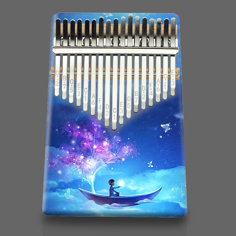 آلة كاليمبا الموسيقية بـ 17 نغ - مراجعة Musical Instrument For Beginners وسعره