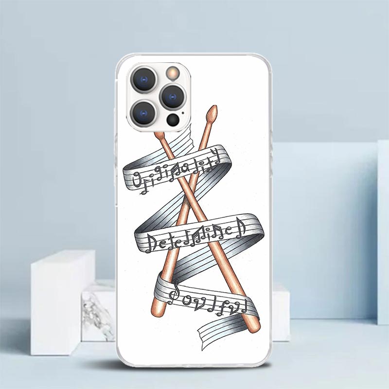 غطاء هاتف على شكل طبل موسيقي ل - مراجعة Musical Instrument Logo وسعره