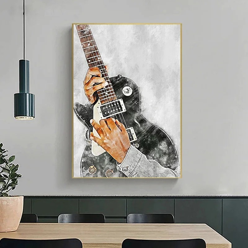 لوحة فنية بدون إطار لآلات موسي - مراجعة Picture Of Musical Instrument وسعره