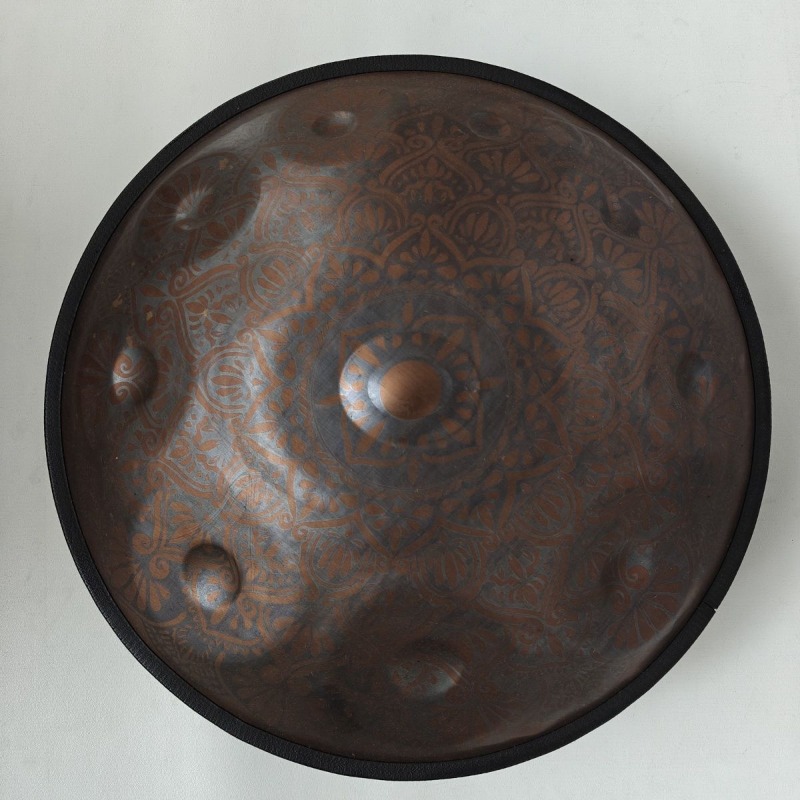9 لهجة التأمل HandPan 10 نغمات - مراجعة Musical Instrument For Beginners وسعره