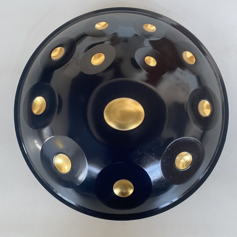 9 لهجة التأمل HandPan 10 نغمات - مراجعة Musical Instrument For Beginners وسعره
