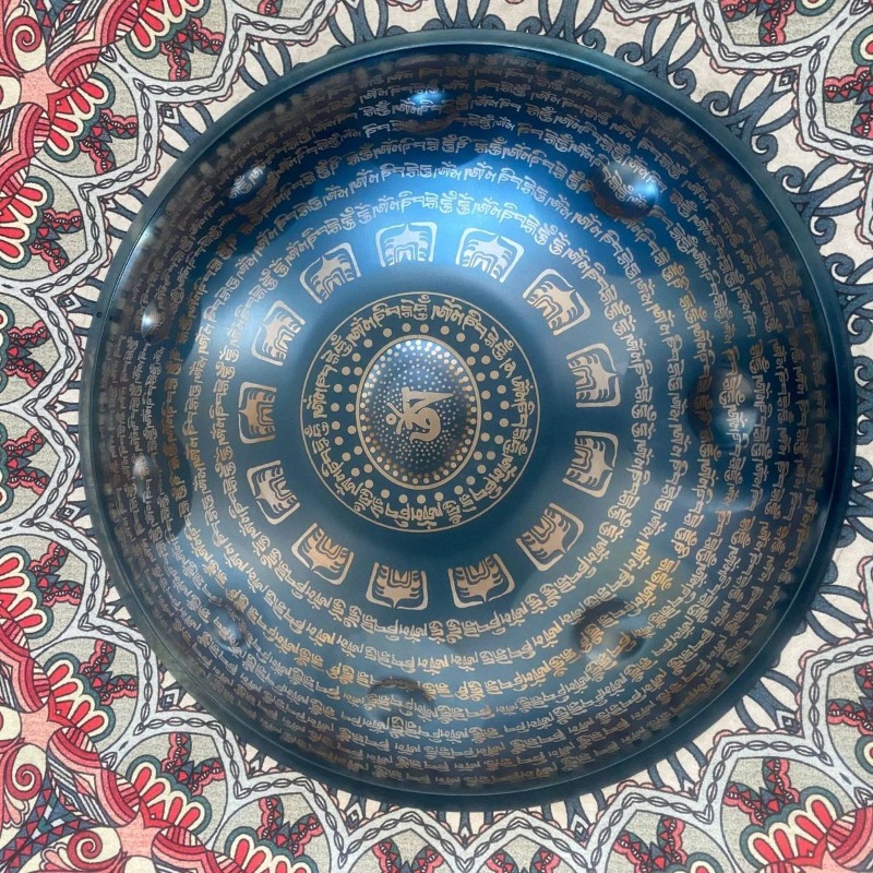 9 لهجة التأمل HandPan 10 نغمات - مراجعة Musical Instrument For Beginners وسعره