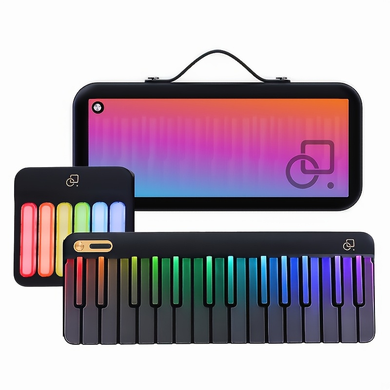 بيانو رقمي ذكي أنيق مزود بإضاء - مراجعة Musical Instrument No Touch وسعره