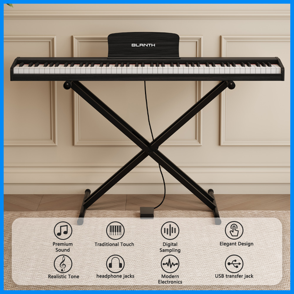 بيانو رقمي محمول 88 مفتاحًا، ل - مراجعة Musical Instrument No Touch وسعره